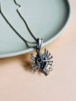 Load image into Gallery viewer, 925 Silver Narsimha Bhagwan Pendant | Divine Lord Narsimha Pendant for Protection & Strength