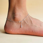 Load image into Gallery viewer, Snake chain beads anklet
