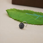 Load image into Gallery viewer, Traditional Oxidised Silver Nose Pin