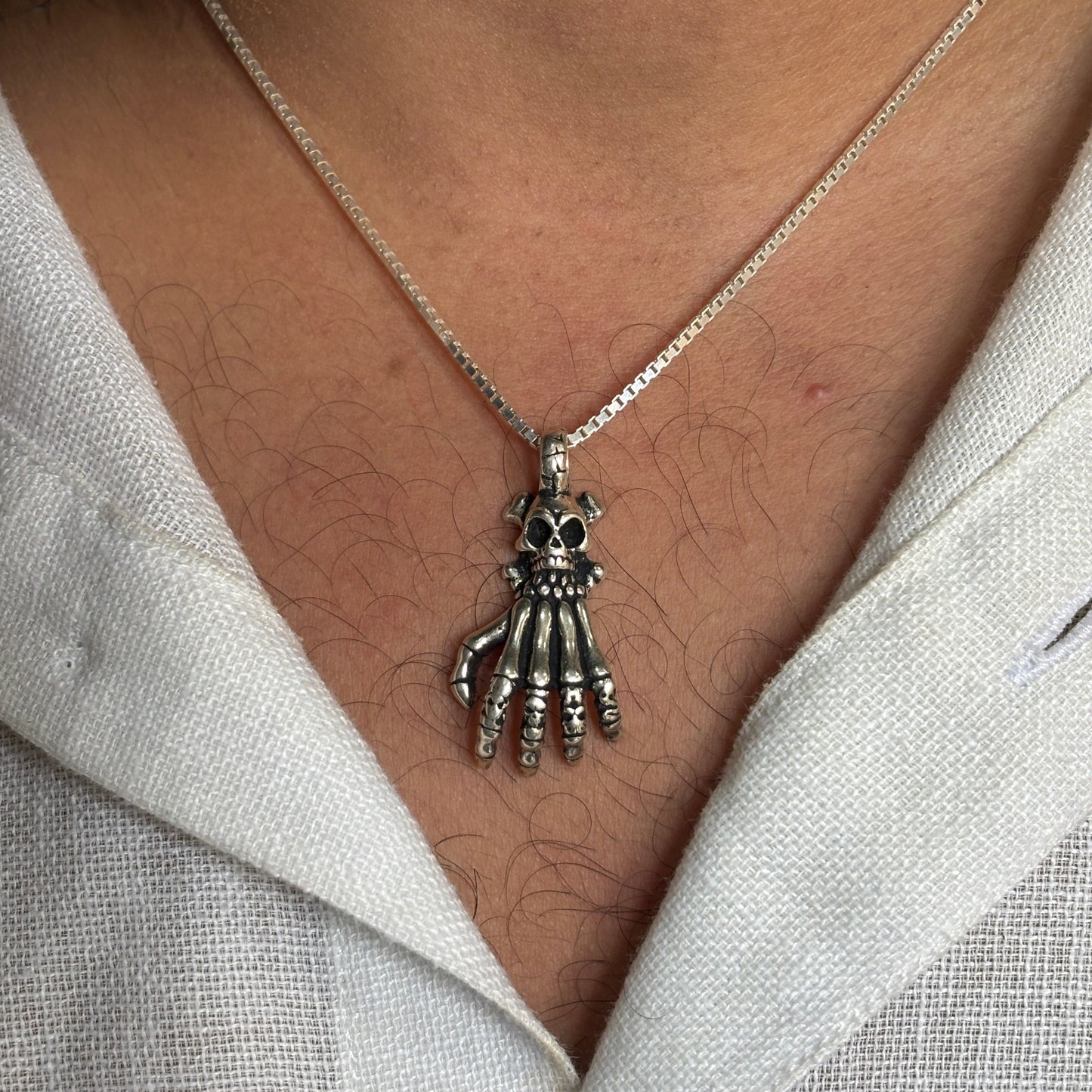 Skull hand Pendant