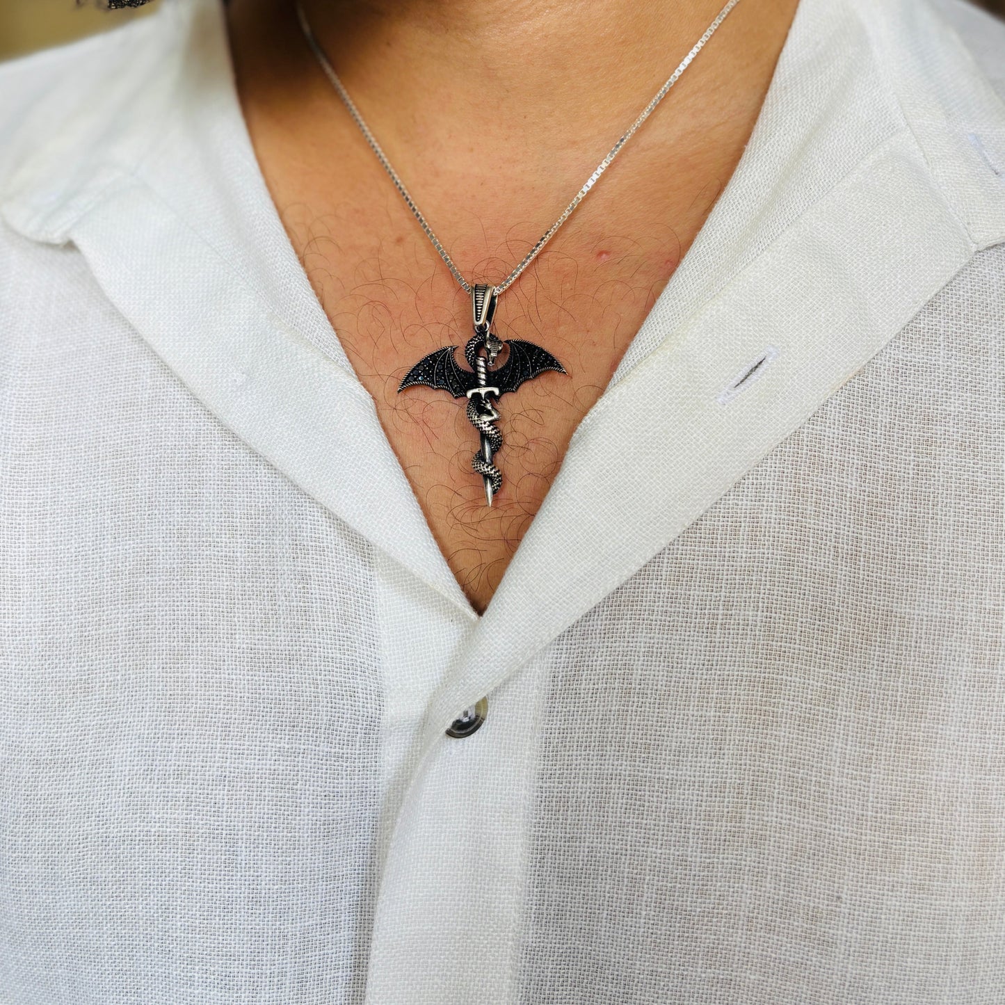 Dragon sword Pendant