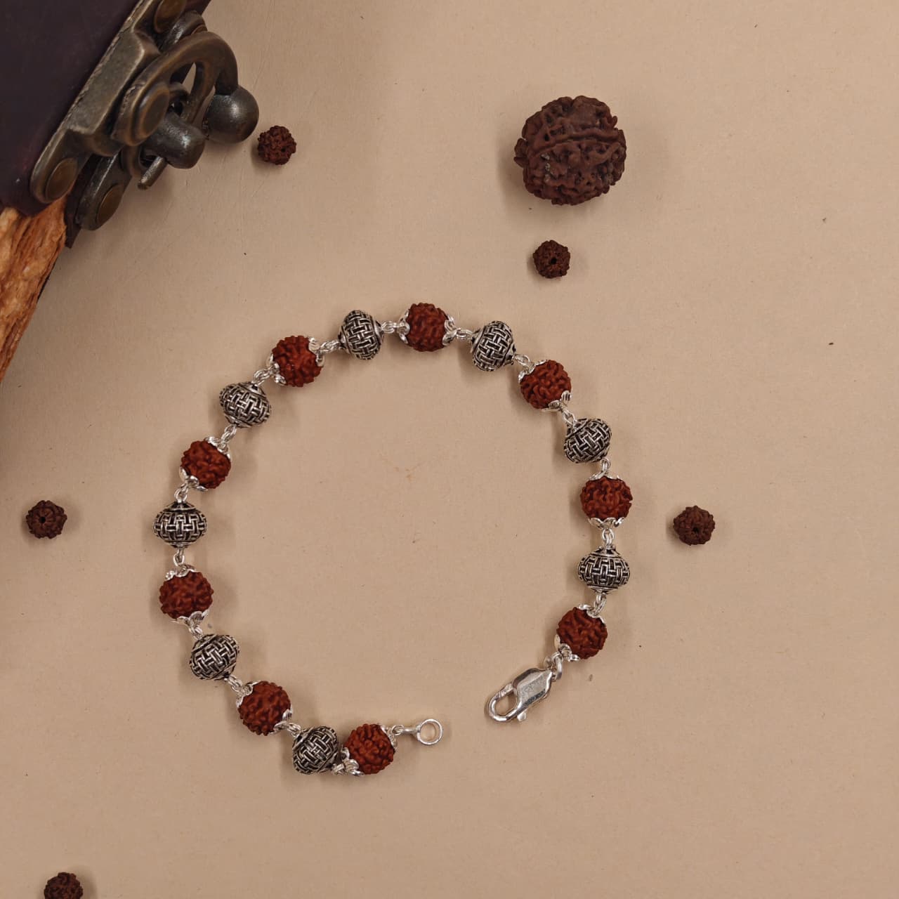 Rudraksha Bead Bracelet