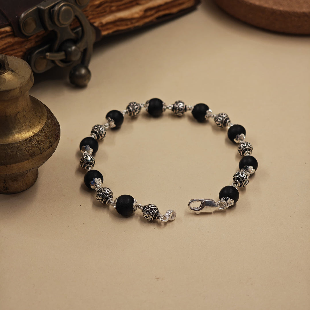 925 Silver Om Karanguli Bracelet