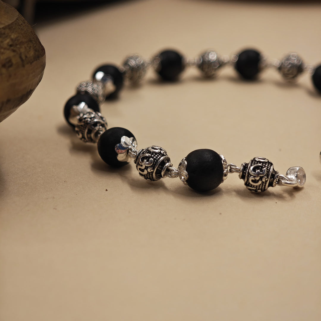 925 Silver Om Karanguli Bracelet
