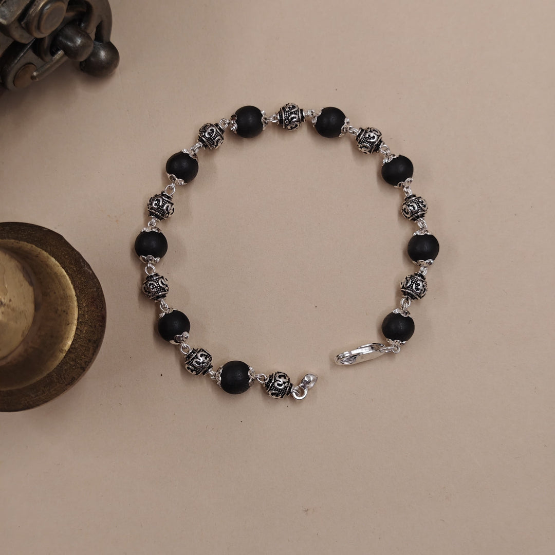 925 Silver Om Karanguli Bracelet