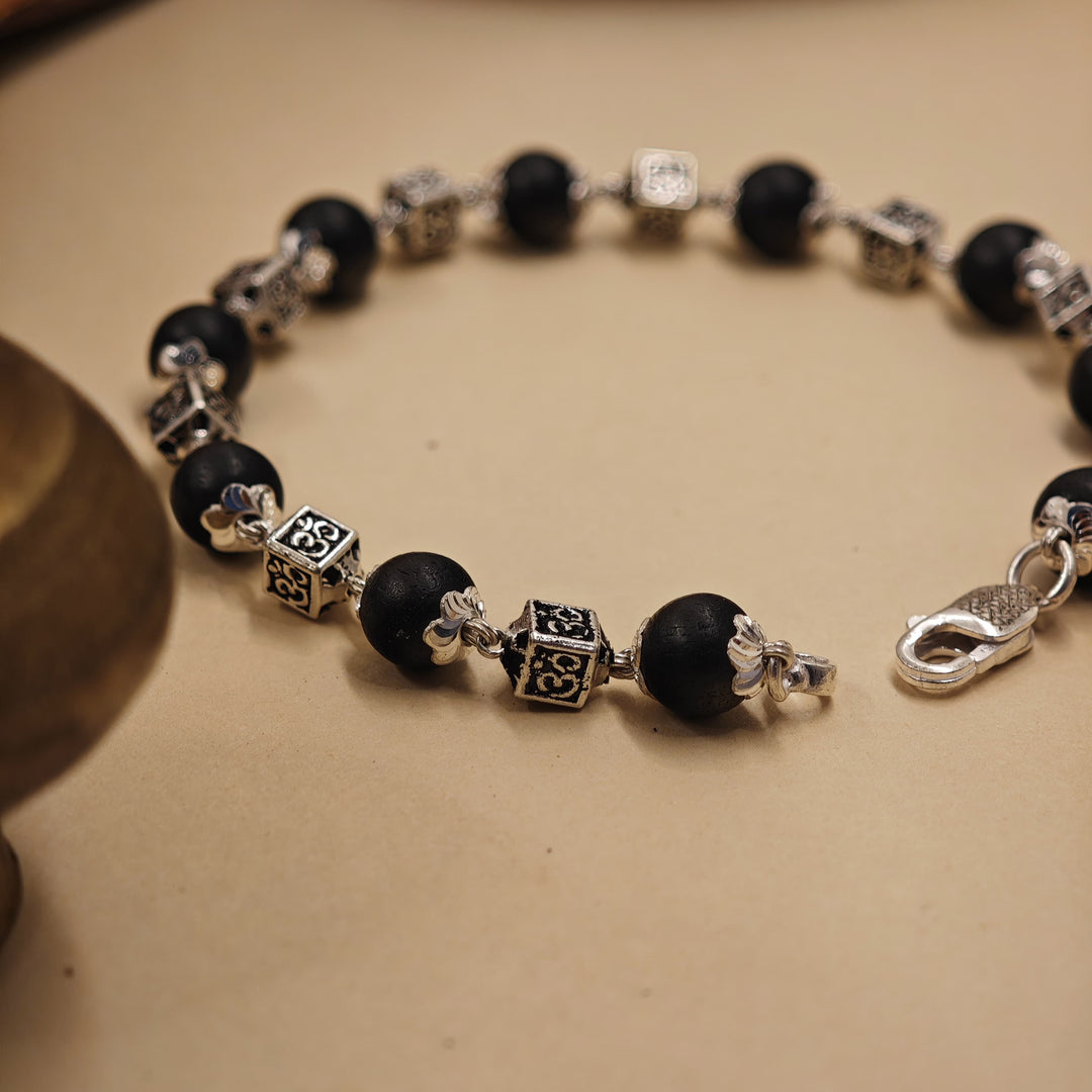 925 Silver Om Karanguli Bracelet 2