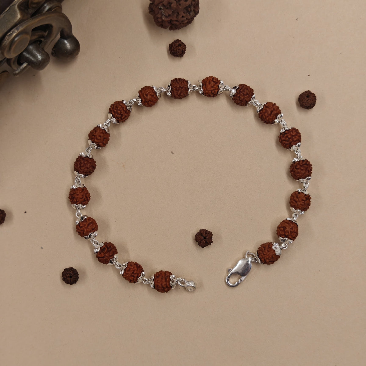925 silver rudraksha bracelet