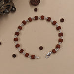 Load image into Gallery viewer, 925 Silver Rudraksha Bracelet
