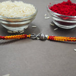 Load image into Gallery viewer, Hanuman Silver Rakhi
