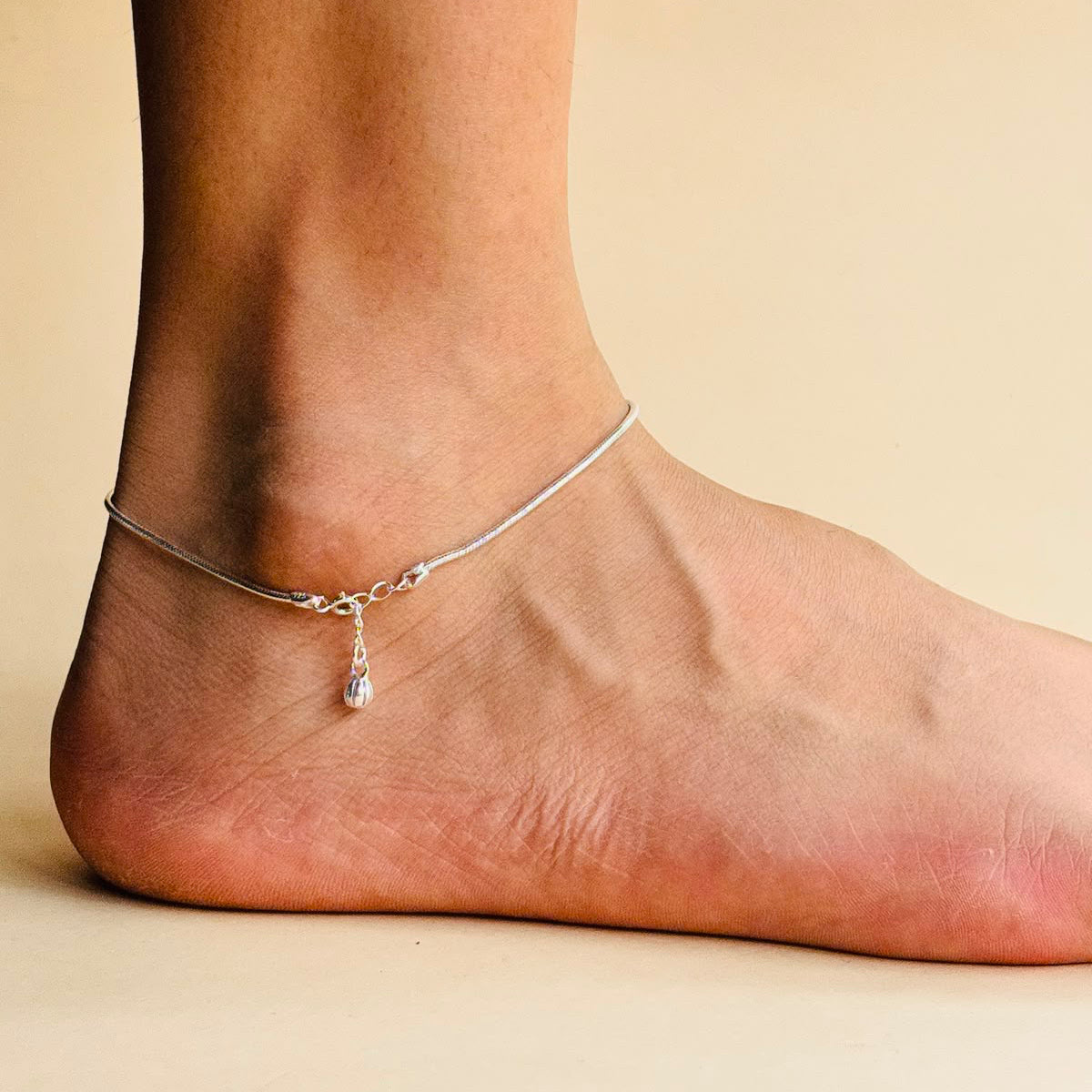 Snake chain anklet
