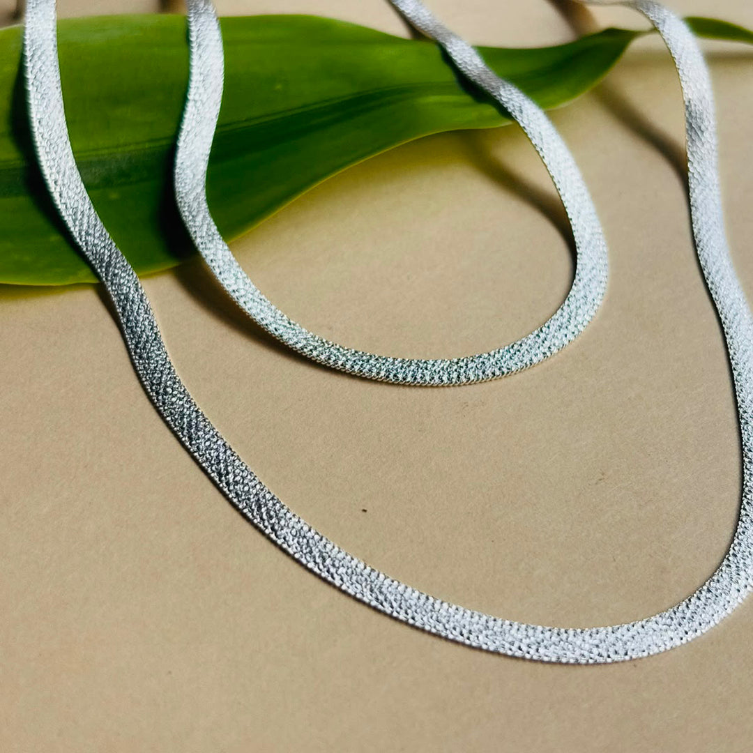 Sparkle flat anklet