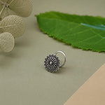 Load image into Gallery viewer, Ethnic Oxidised 925 Silver Nose Pin

