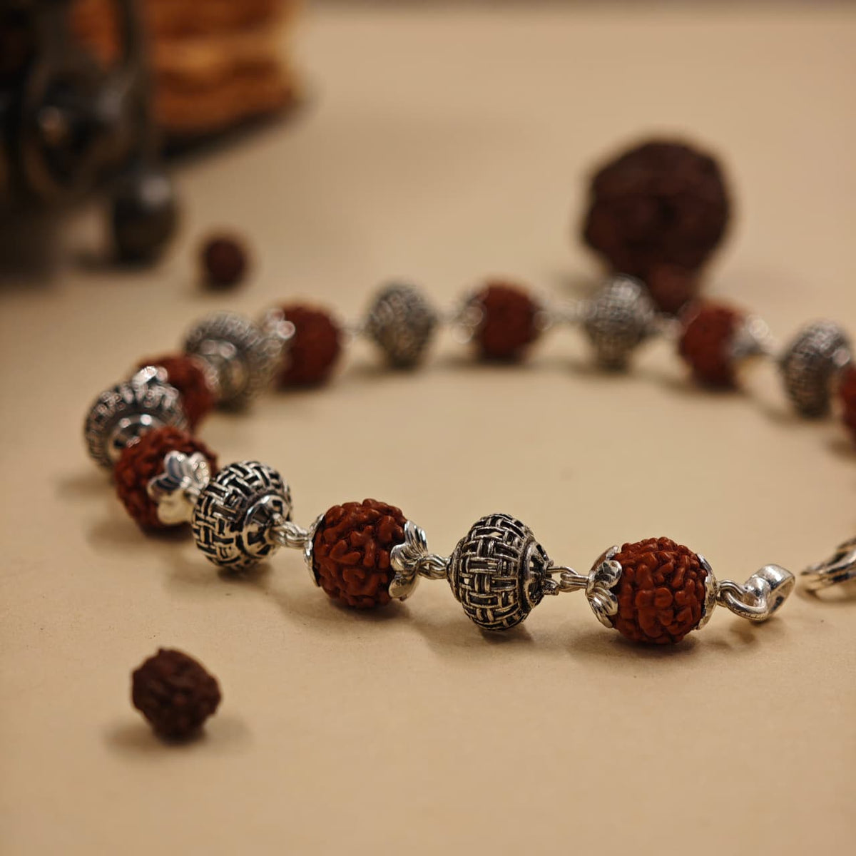  rudraksha bead bracelet