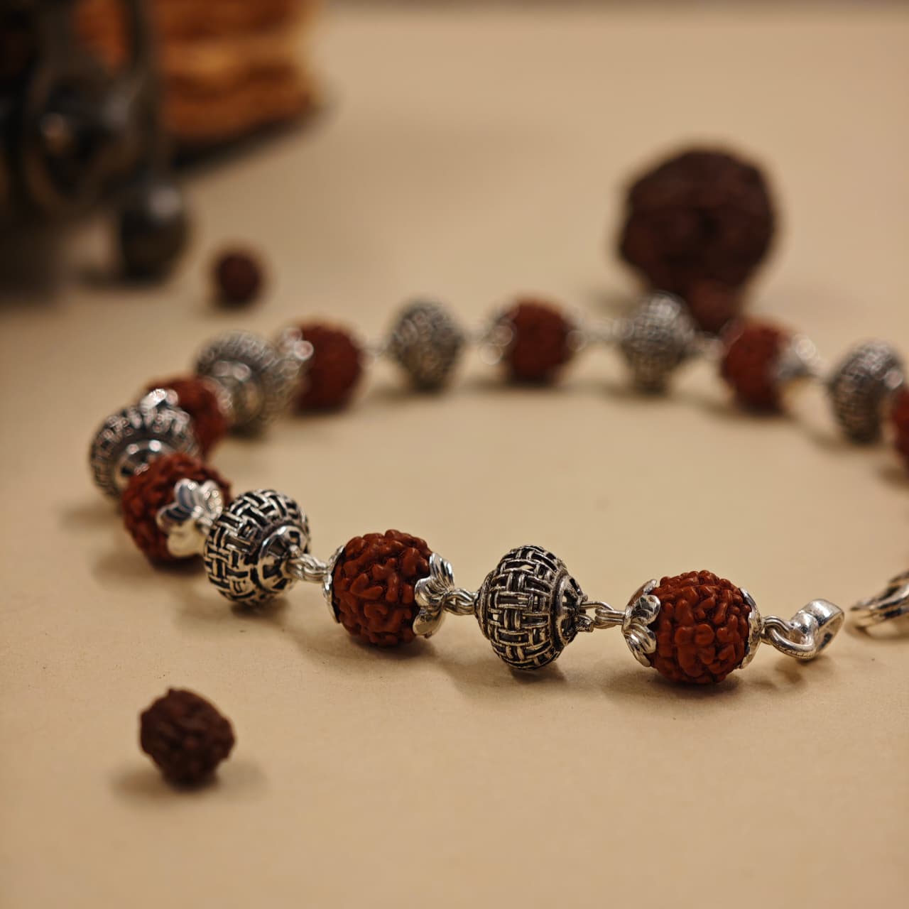  Rudraksha Bead Bracelet