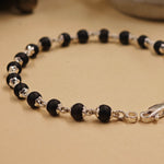 Load image into Gallery viewer, Silver Karanguli Bracelet (small beads)
