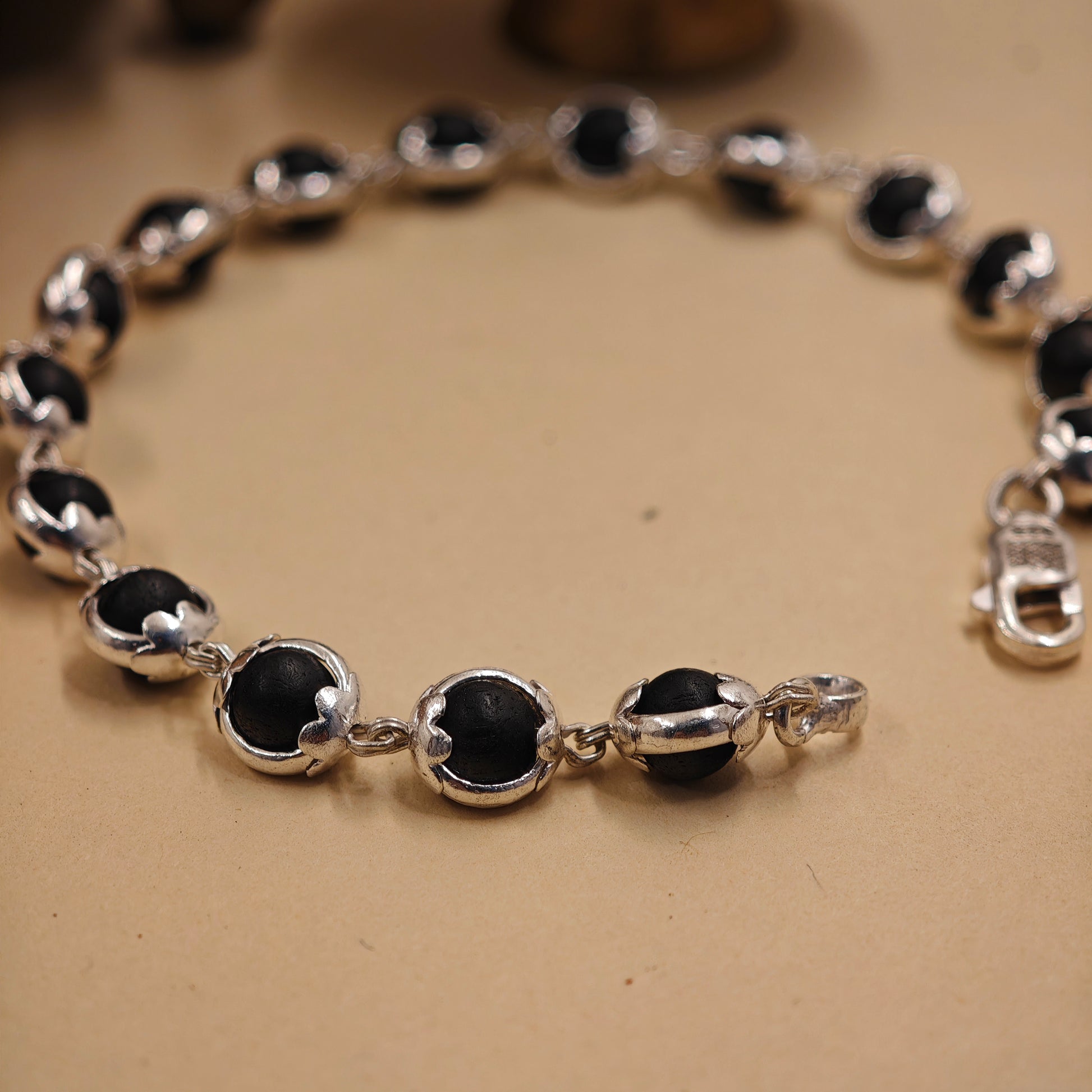 Silver Karanguli Circle Bracelet