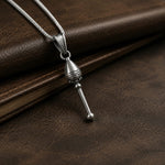 Load image into Gallery viewer, Silver vel pendant 

