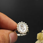 Load image into Gallery viewer, Silver Rose Ring
