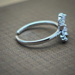 Load and play video in Gallery viewer, Crystal butterfly ring
