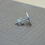 Load and play video in Gallery viewer, Oxidised Owl Stud Earring
