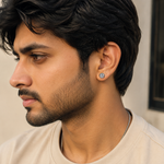 Load image into Gallery viewer, Minimal Crystal Stud Earring

