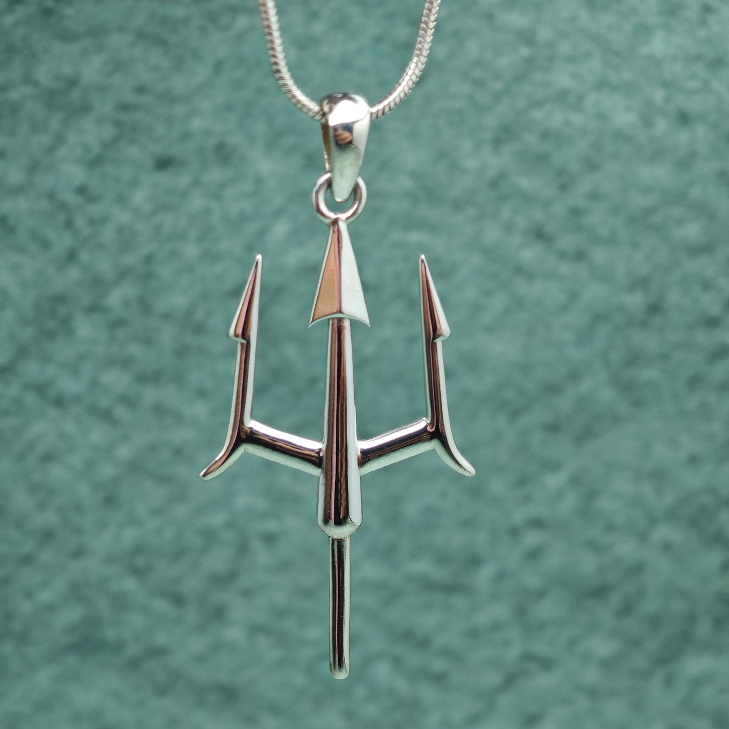 Trident pendant and Chain