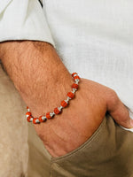 Load image into Gallery viewer, 925 Silver Rudraksha Bracelet
