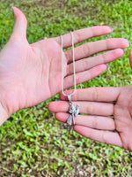 Load image into Gallery viewer, Lord Murugan Vel &amp; Peacock Pendant
