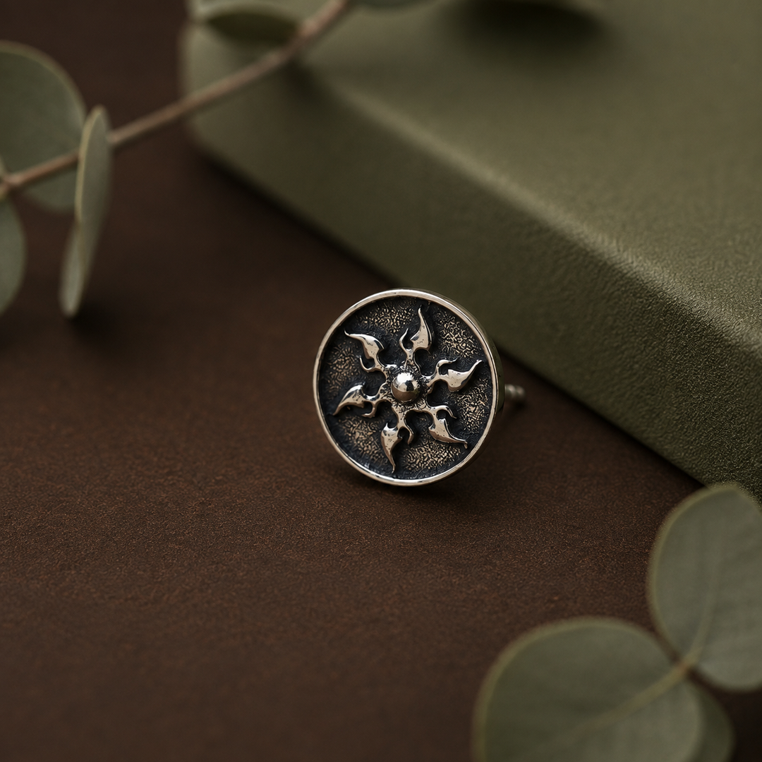 Sun Stud Earring