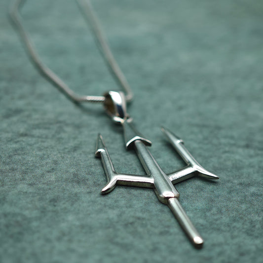 Trident pendant and Chain